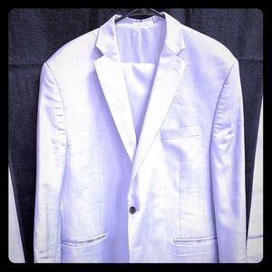 Men’s Calvin Klein Suit Light Beige 48R 38W/32L